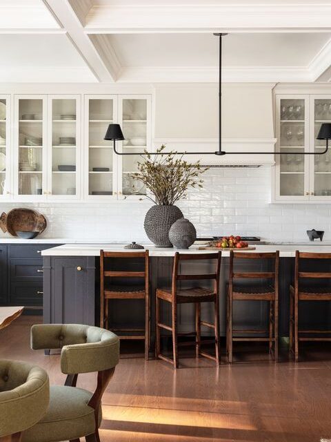 Two-toned cabinets